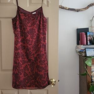 Vintage red mini dress